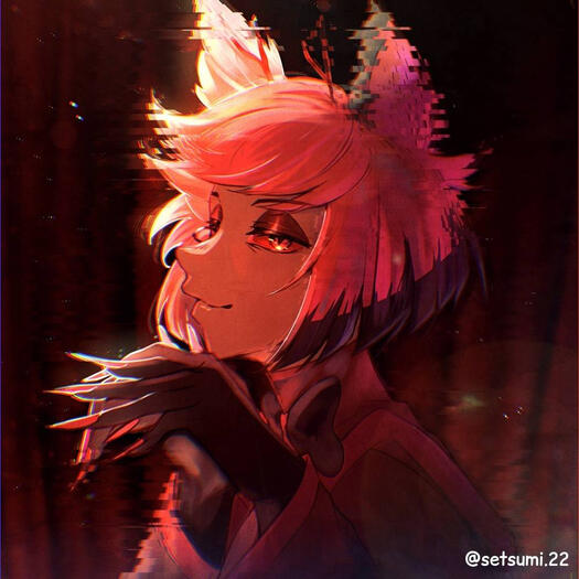 Alastor Alastor from Hazbin Hotel anime illustration
